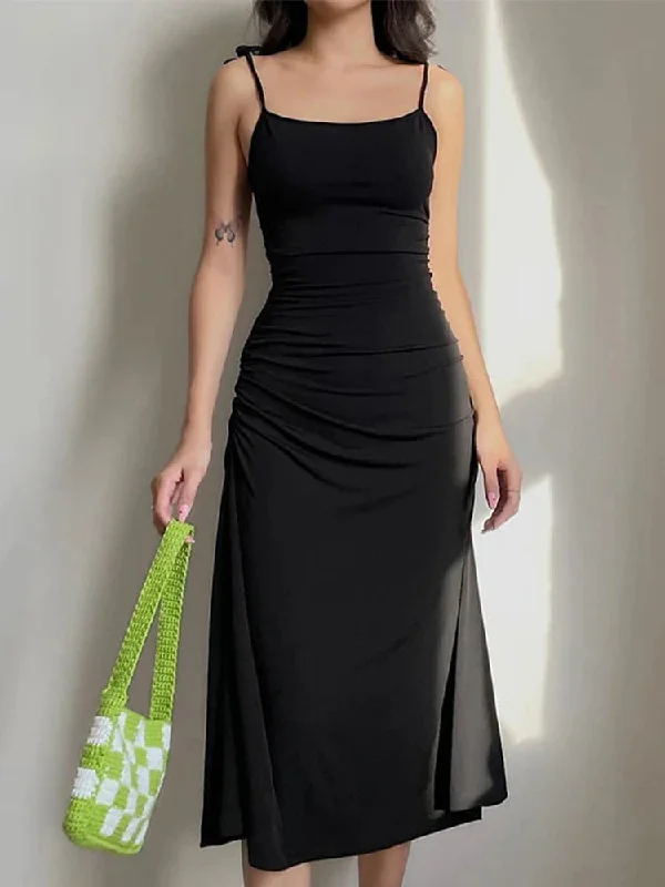 FashionSierra Backless Long Party Summer Women 2024 Clothes Maxi Dress