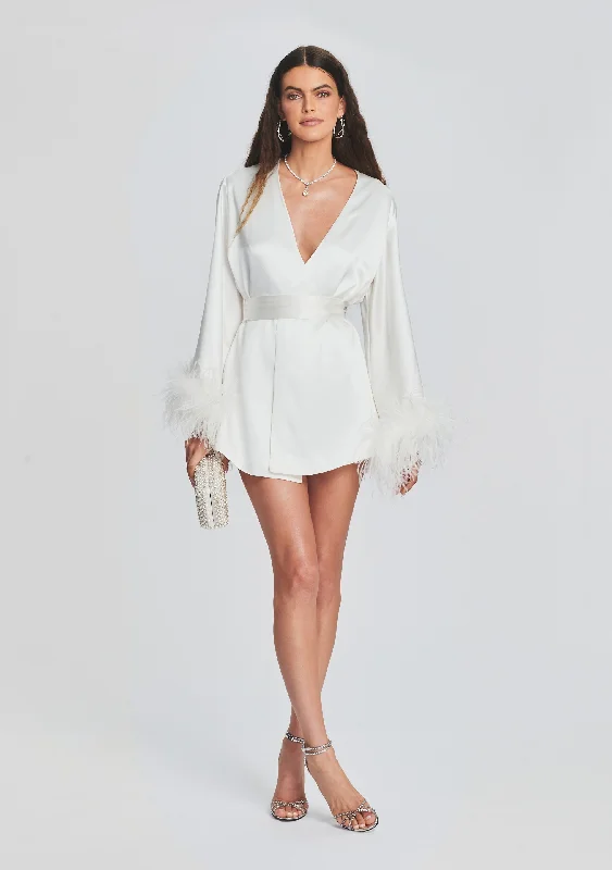 Eva Feather Robe