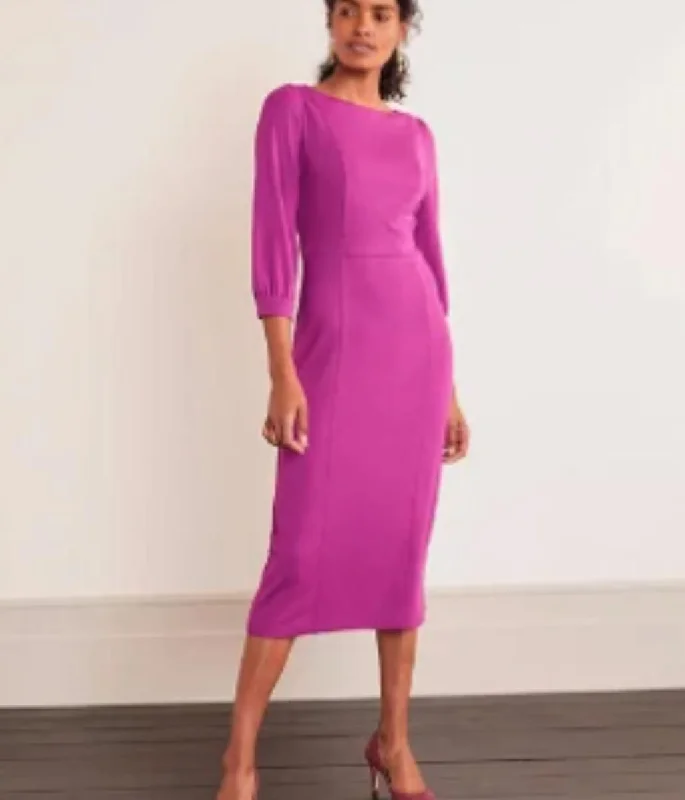 Purple Colette Pencil Dress