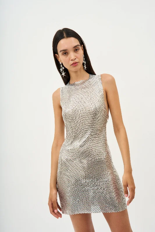 Noa Silver Dress