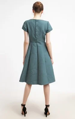 Palermo Green Dress