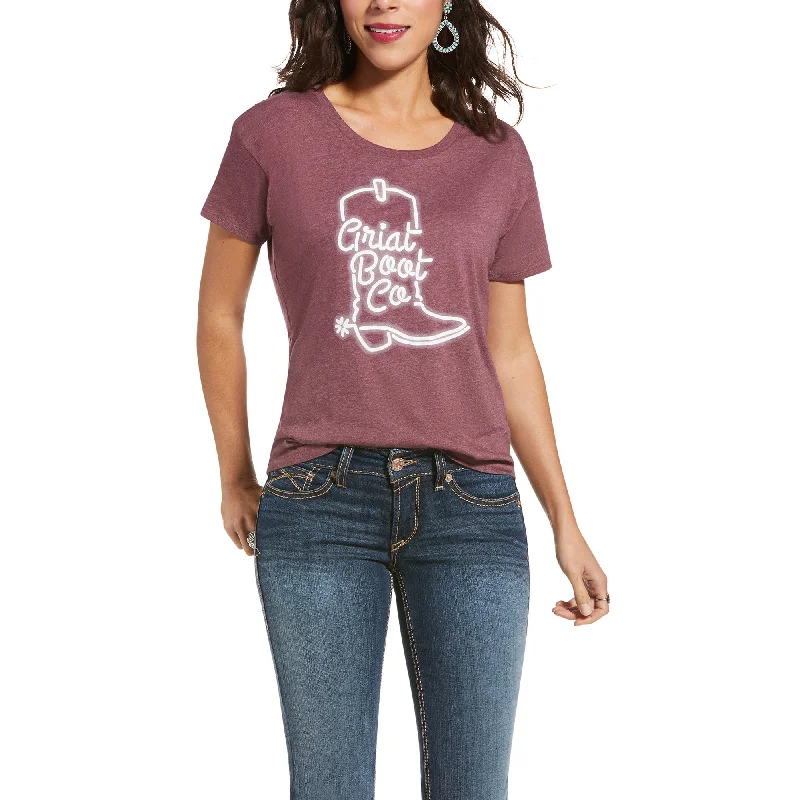 10034380 Ariat Women's Neon Boot Tee