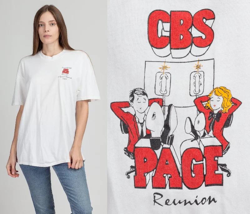 1989 CBS Page Reunion T Shirt - Extra Large