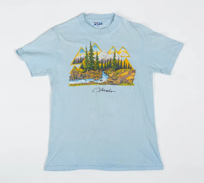 80s Colorado Alpine Graphic T Shirt - Men's Small, Women's Medium