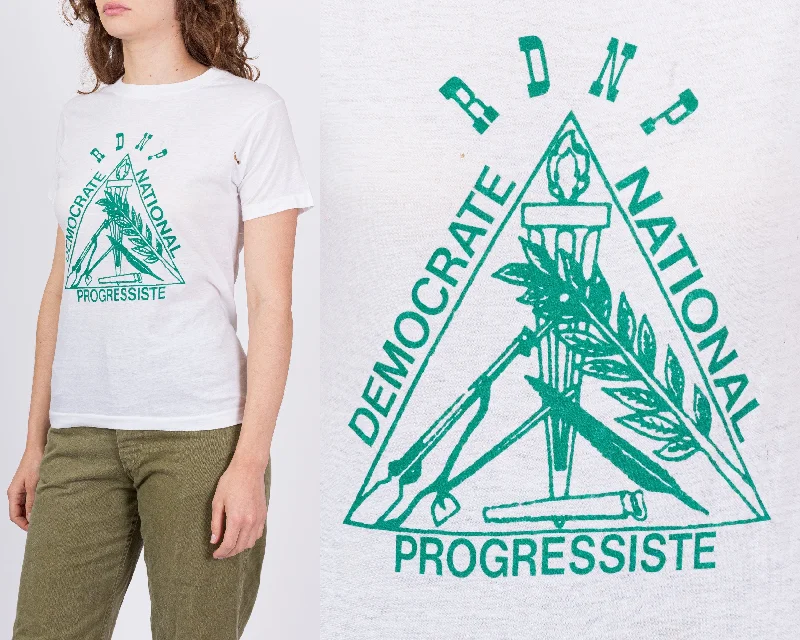 80s Haitian Rally of Progressive National Democrats T Shirt - Unisex XS to Small