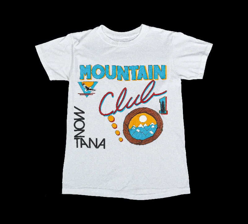 80s Montana Mountain Club Tourist Tee - Extra Small