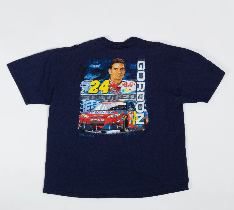 90s Jeff Gordon #24 NASCAR Tee - Men's XL, Women's 2XL