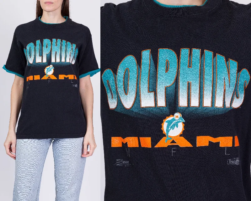 90s Miami Dolphins T Shirt - Unisex Small