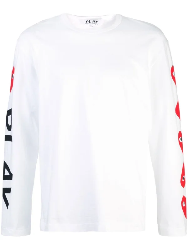 Almond-Eye Long-Sleeved T-Shirt