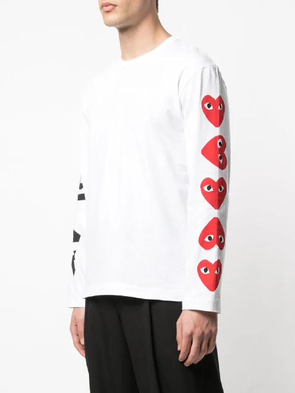 Almond-Eye Long-Sleeved T-Shirt