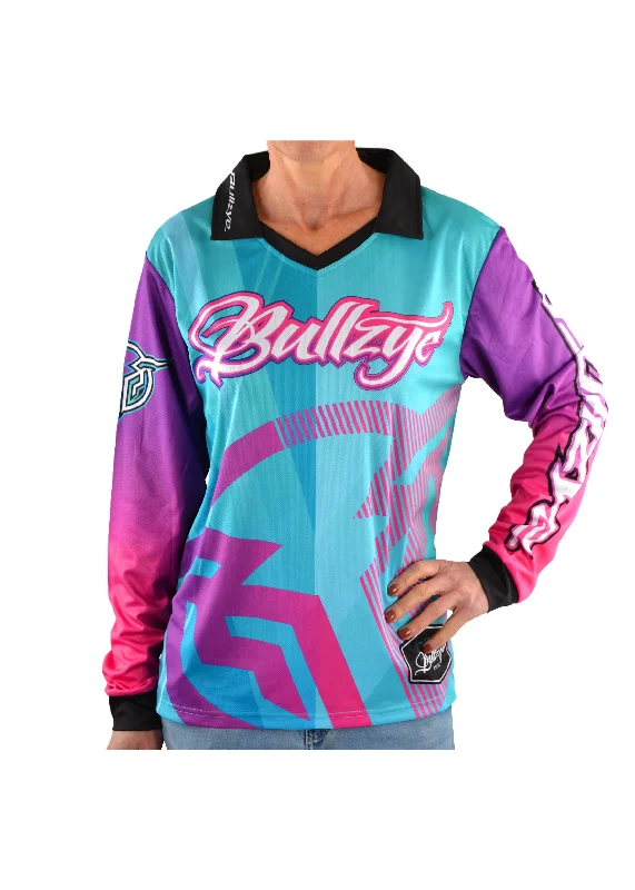 B1S2504140 Bullzye Women's Ocean L/S Tee