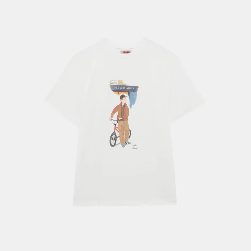 Baracuta Slowboy Arlington T-Shirt Off White