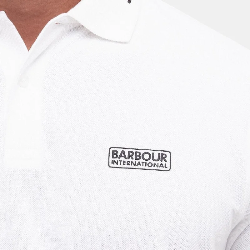 Barbour International Essential Polo Shirt White