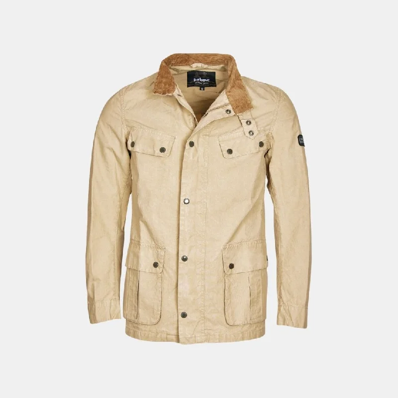 Barbour International Summer Wash Duke Jacket Beige