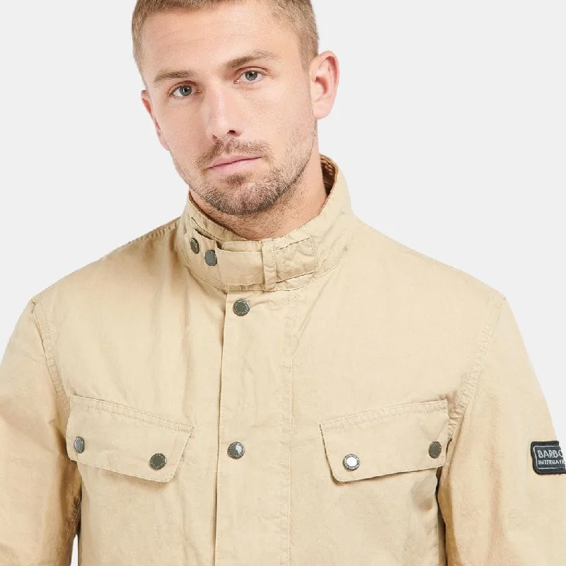 Barbour International Summer Wash Duke Jacket Beige