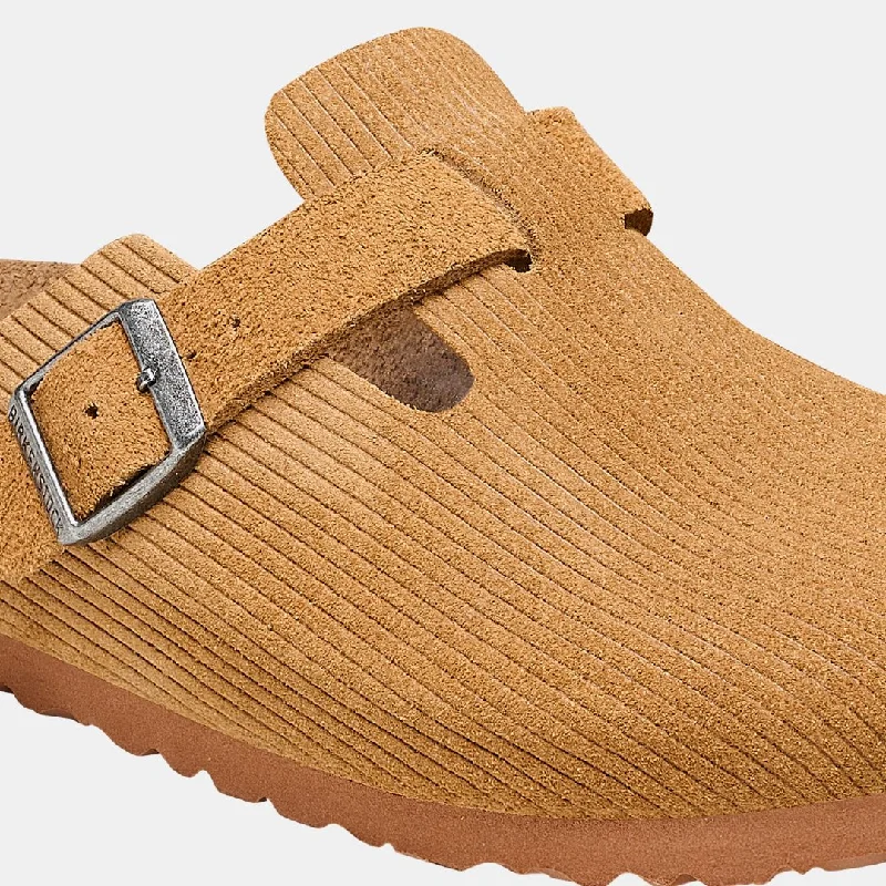 Birkenstock Boston Corduroy Cork Unisex Brown