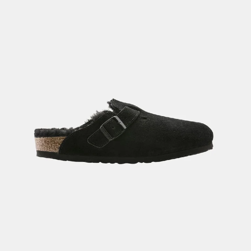 Birkenstock Boston VL Shearling Unisex Black