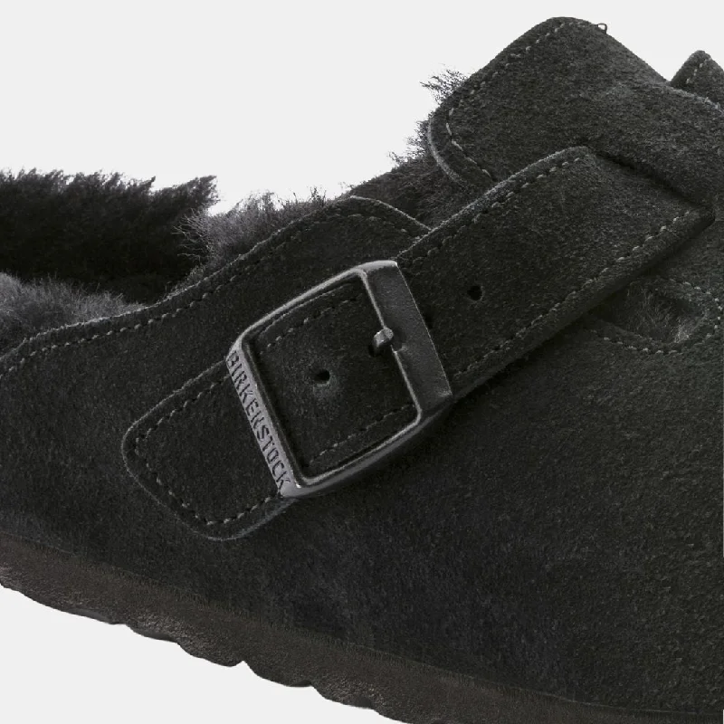 Birkenstock Boston VL Shearling Unisex Black