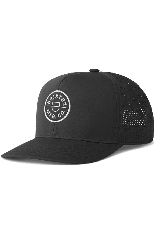 Brixton Crest Crossover MP Snapback Hat