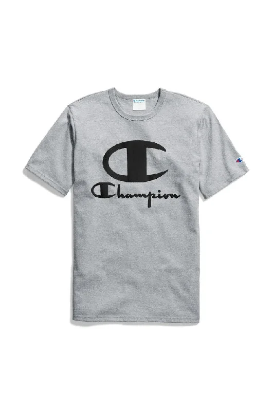 Champion Heritage Tee, Multi Tech Graphics Furry Poly Logo