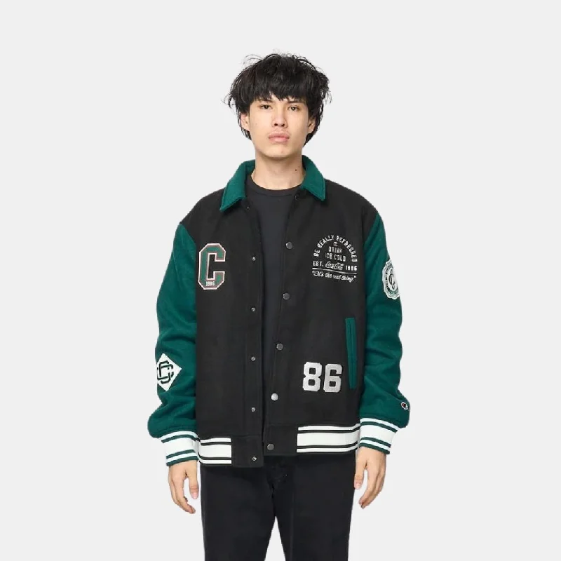 Champion x Coca Cola Bomber Jacket Black