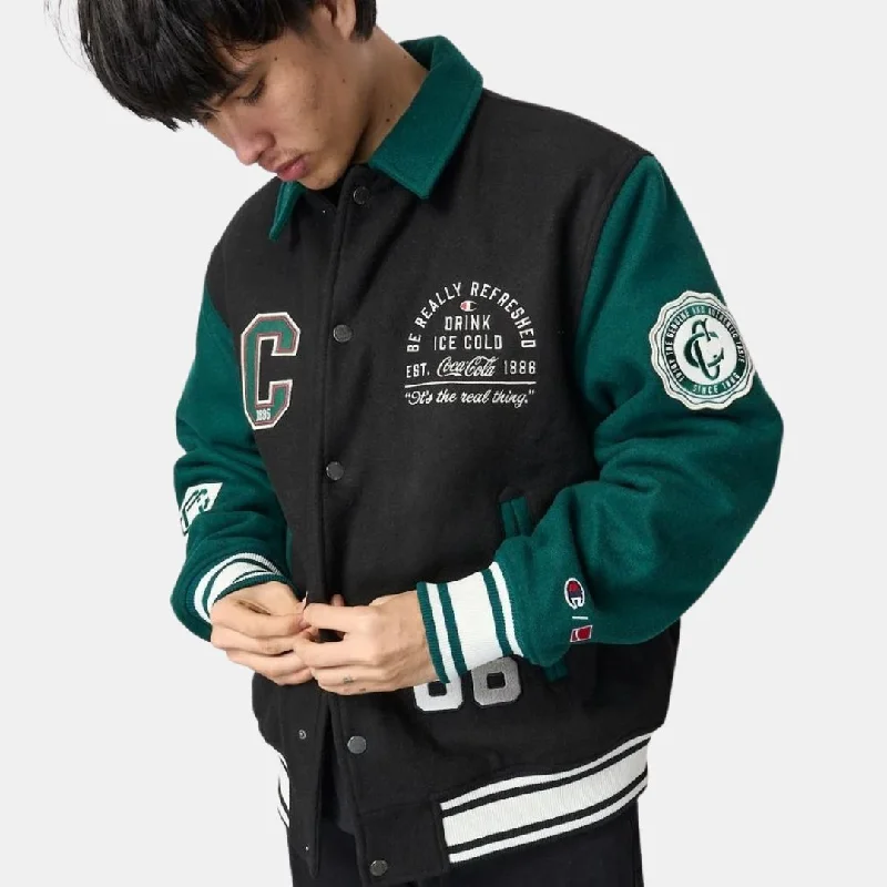 Champion x Coca Cola Bomber Jacket Black