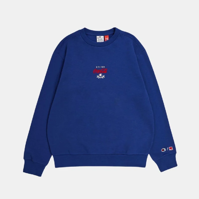 Champion x Coca Cola Crewneck Sweatshirt BS559 Blue