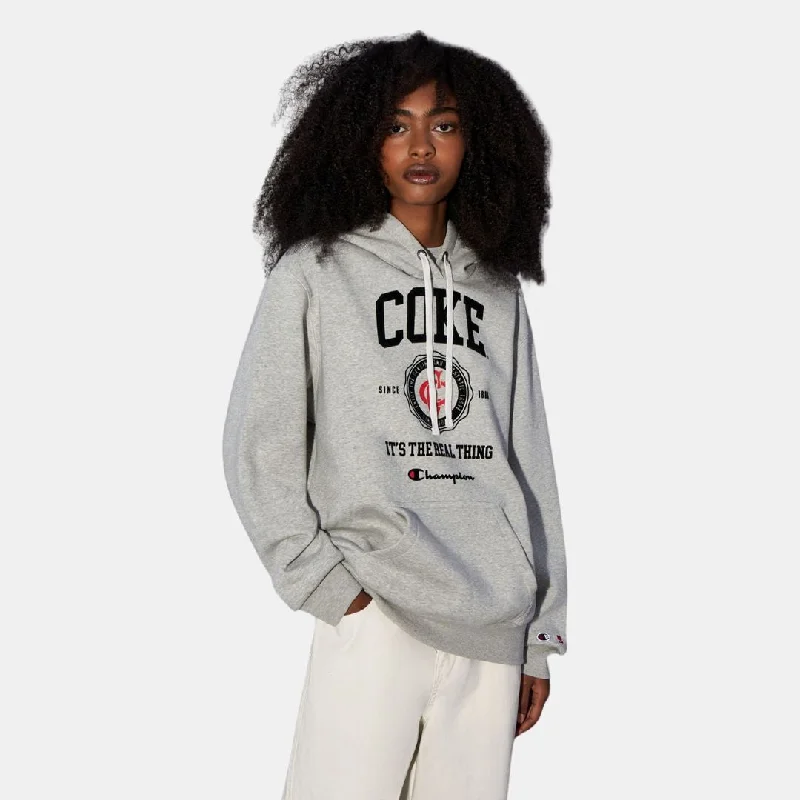 Champion x Coca Cola Hooded Sweatshirt EM031 Grey