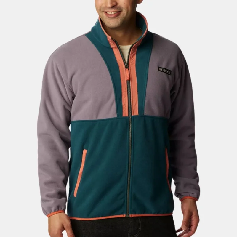 Columbia Men's Back Bowl Full Zip Fleece Jacket Night Wave Granite Purple