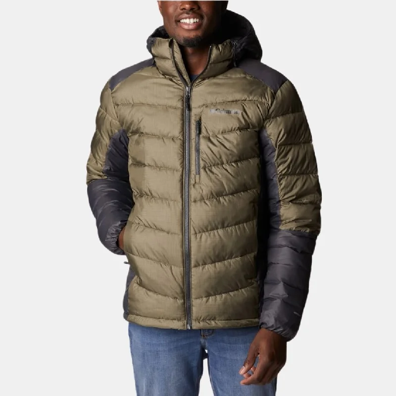 Columbia Men's Labyrinth Loop Hooded Jacket Stone Green