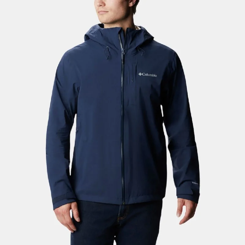 Columbia Men's Omni-Tech Ampli Dry Shell Jacket Collegiate Navy