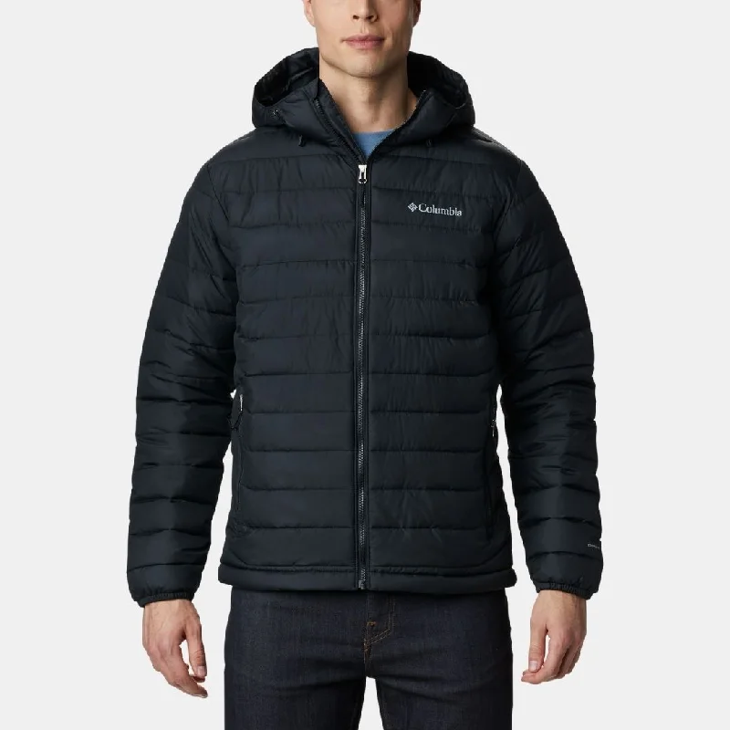 Columbia Men's Powder Lite Hooded Jacket Black