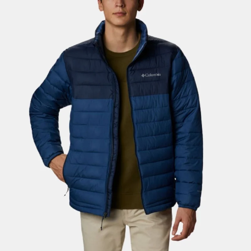 Columbia Men's Powder Lite Jacket Night Tade Collegiate Navy