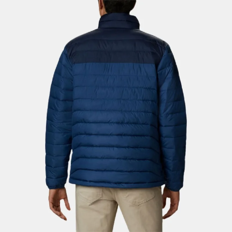 Columbia Men's Powder Lite Jacket Night Tade Collegiate Navy