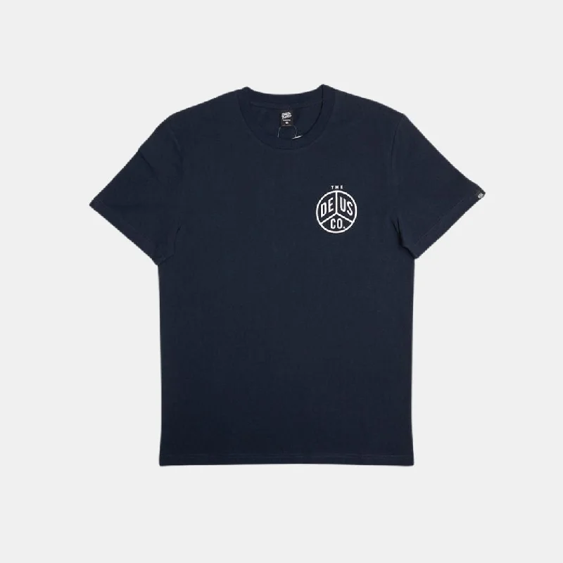 Deus Ex Machina Peaces Tee T-Shirt Navy