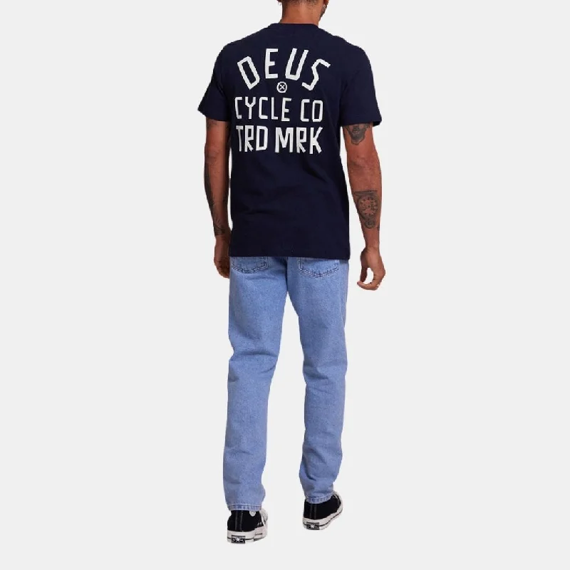 Deus Ex Machina Peaces Tee T-Shirt Navy