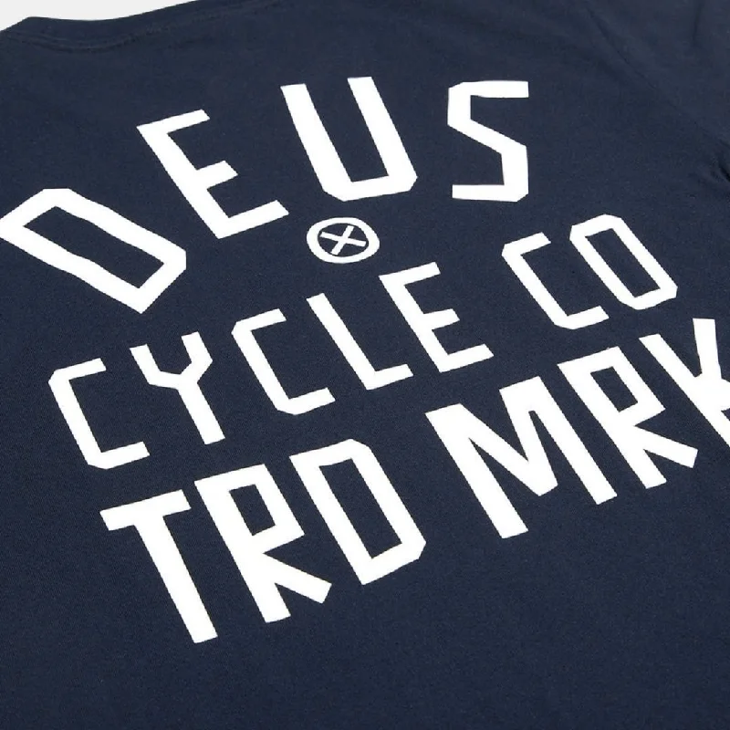 Deus Ex Machina Peaces Tee T-Shirt Navy