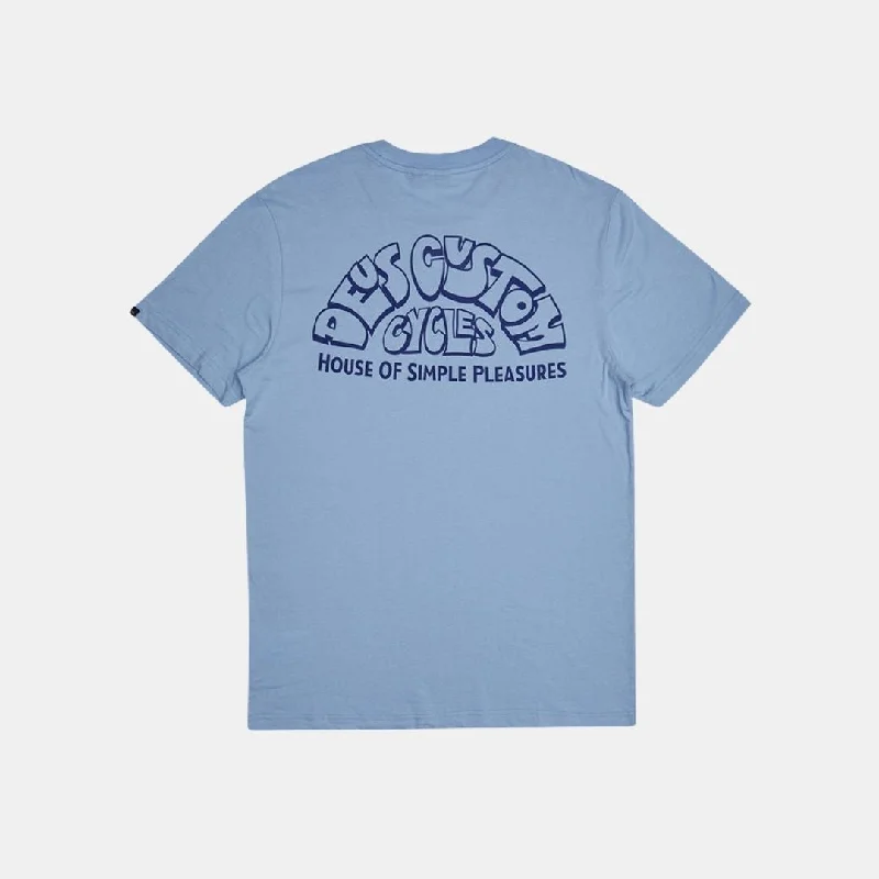 Deus Ex Machina Duke Tee T-Shirt Soft Chambray