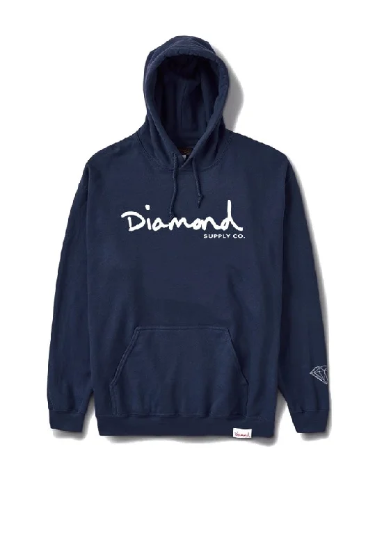 Diamond OG Script Pullover Hoodie