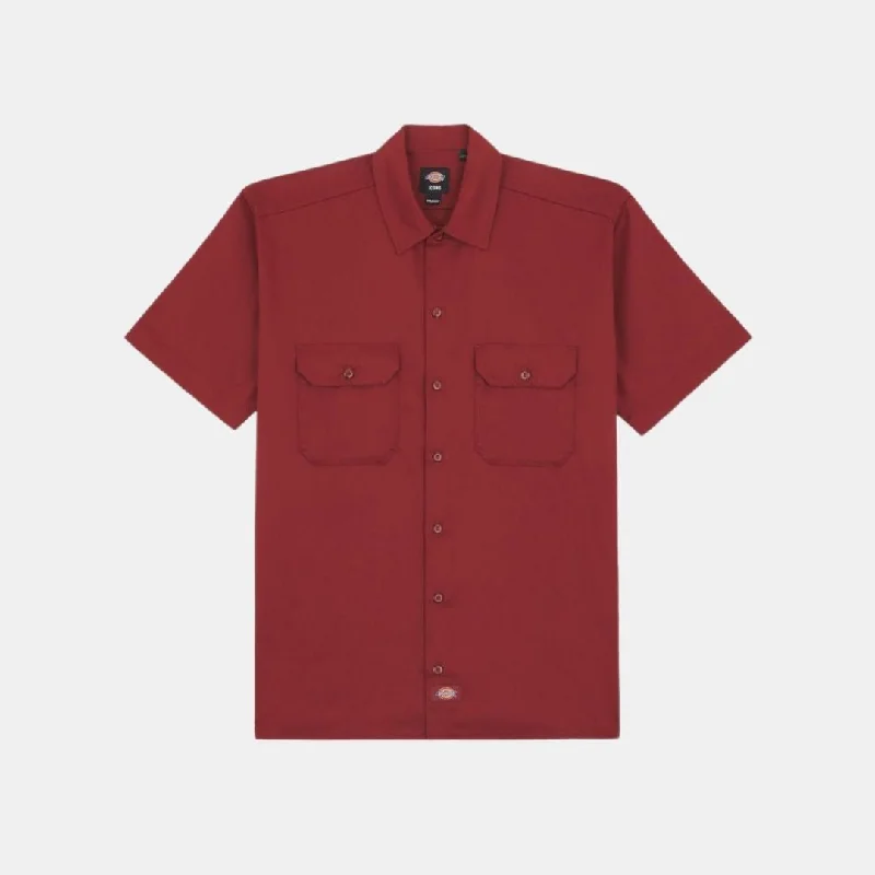 Dickies Short Sleeve Work Shirt Fired Brick