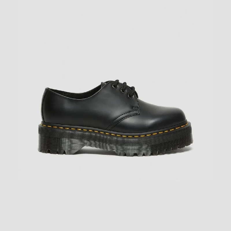 Dr. Martens 1461 Women's Quad Black Polished Smooth