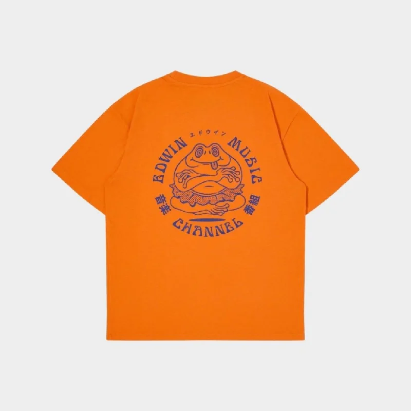 Edwin Music Channel T-Shirt Orange