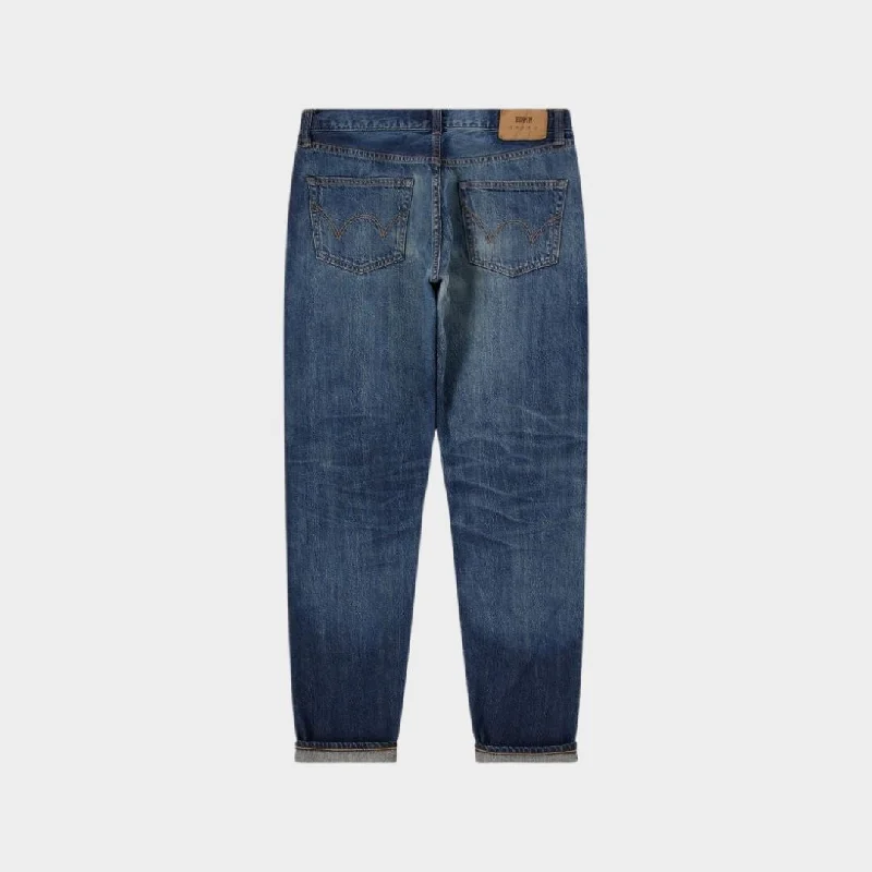 Edwin Regular Tapered Jeans Blue Dark Used