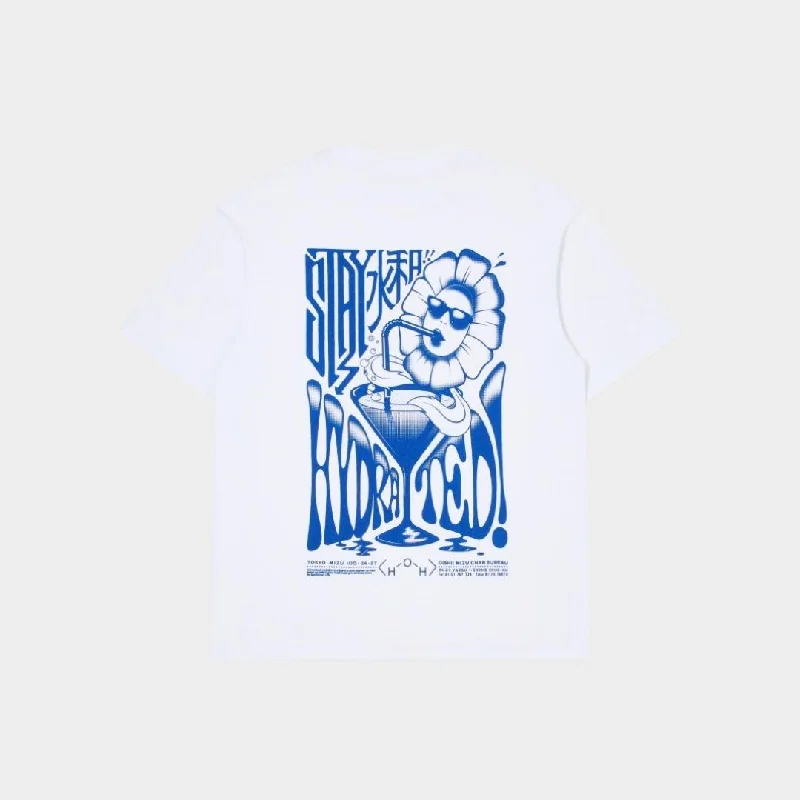 Edwin Stay Hydrated T-Shirt White