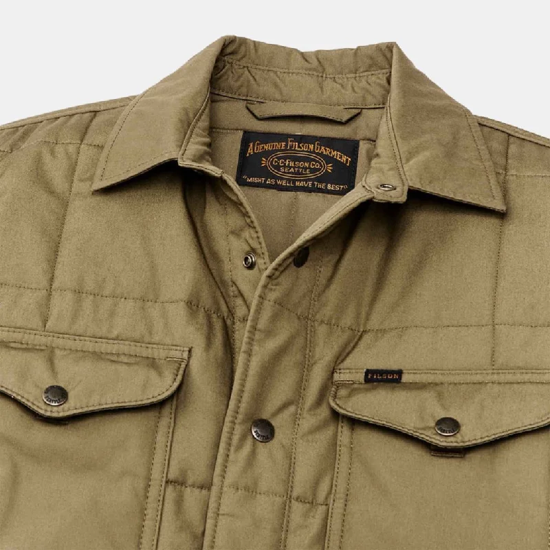 Filson Cover Cloth Quilted Jacket Olive Drab