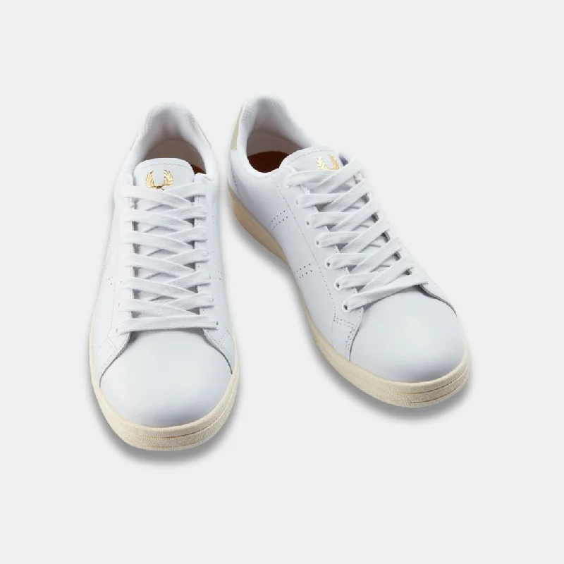 Fred Perry Leather B721 White Loyster