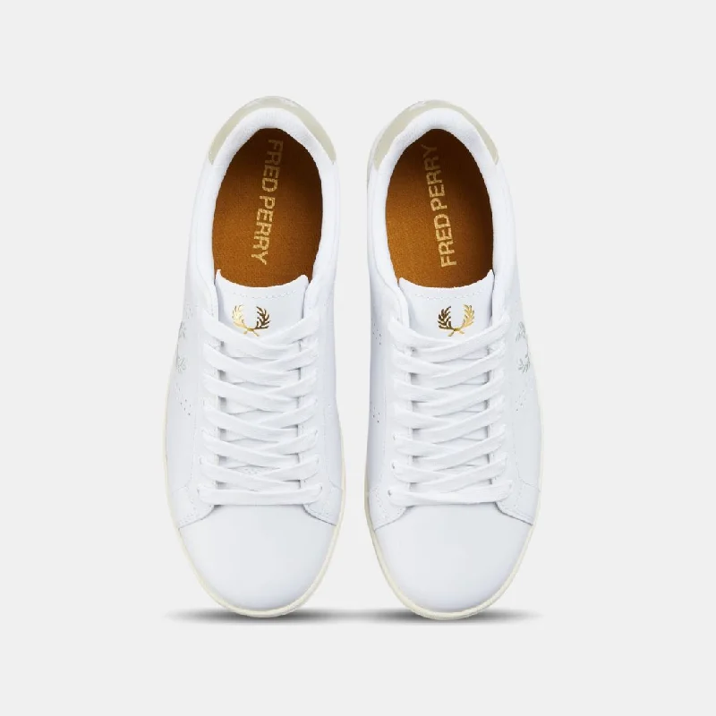 Fred Perry Leather B721 White Loyster