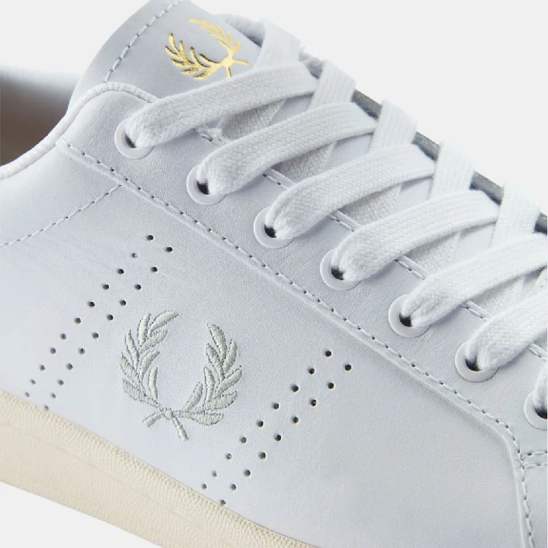 Fred Perry Leather B721 White Loyster