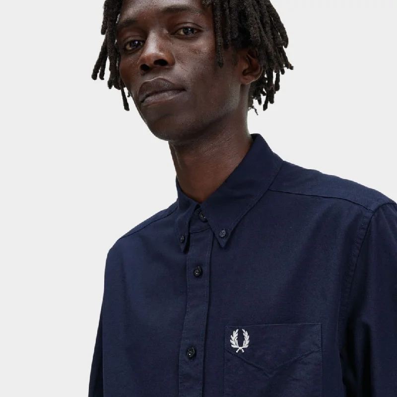 Fred Perry Oxford Shirt Navy