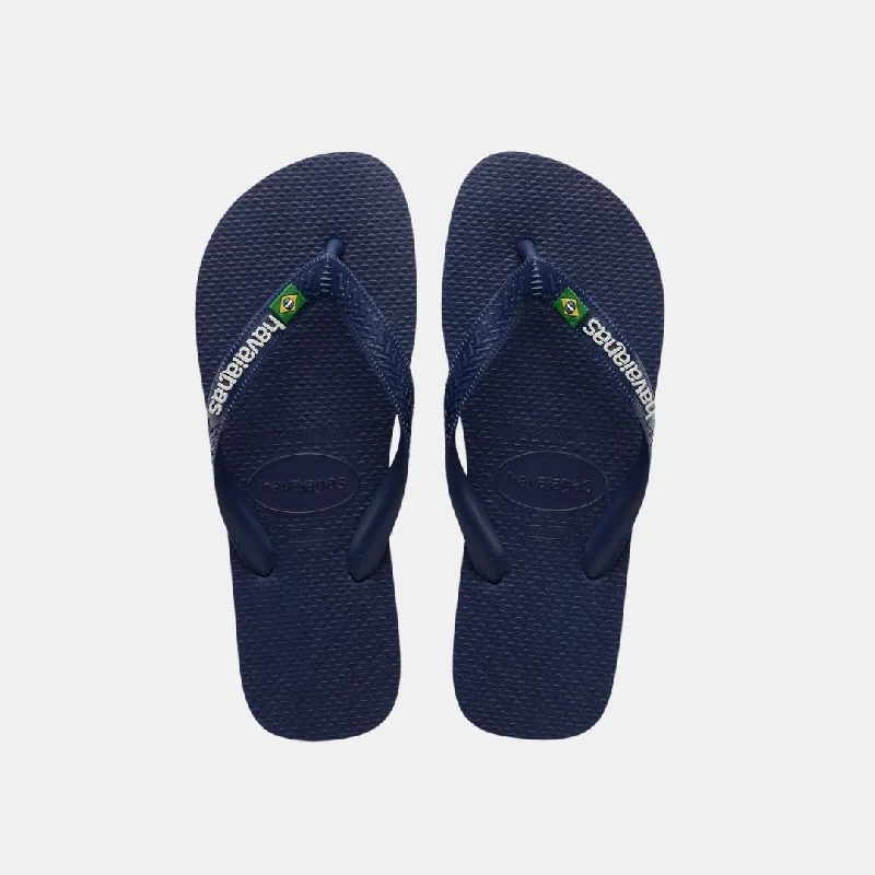 Havaianas Brasil Logo Men's Navy Blue